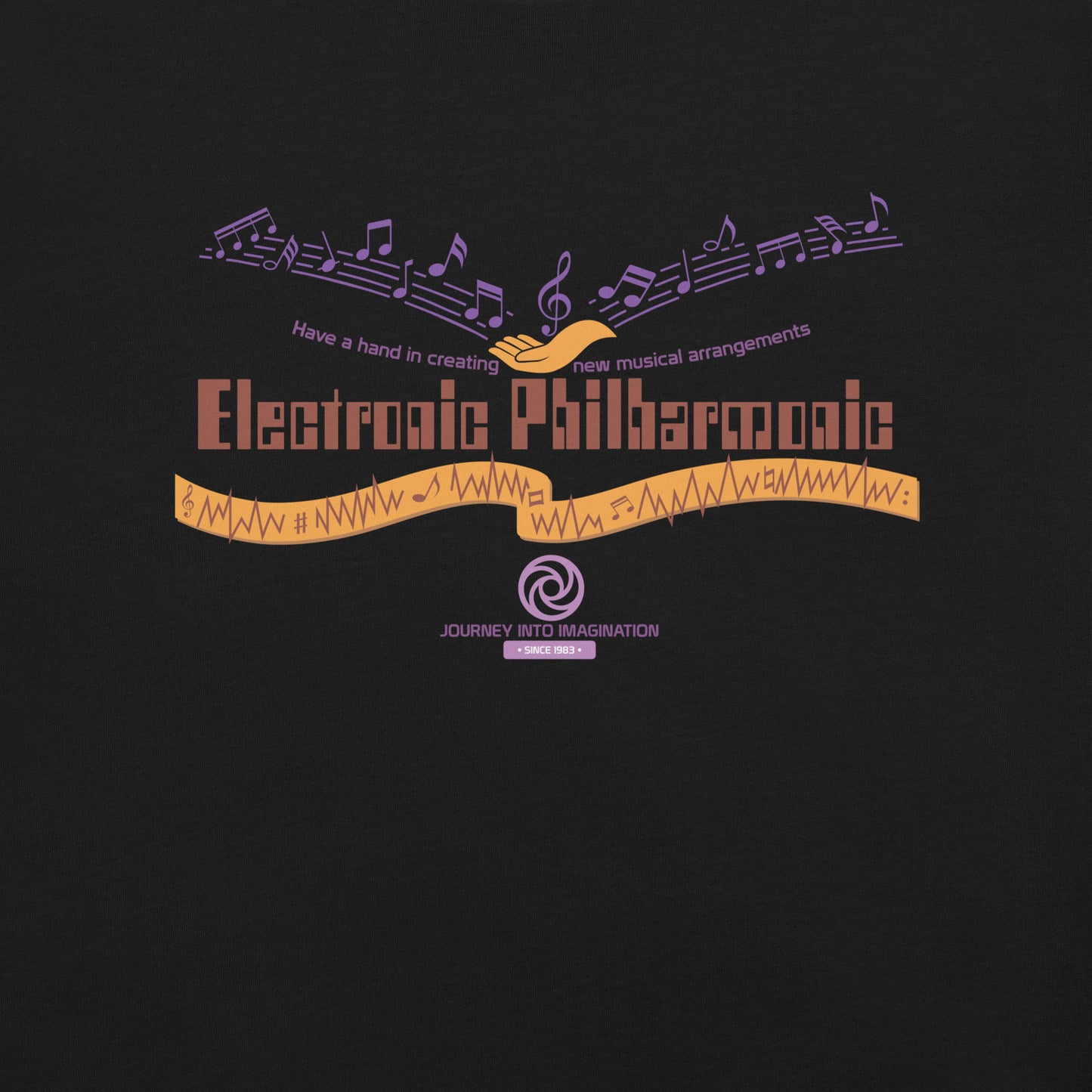 JOURNEY INTO IMAGINATION electronic philharmonic T-Shirt