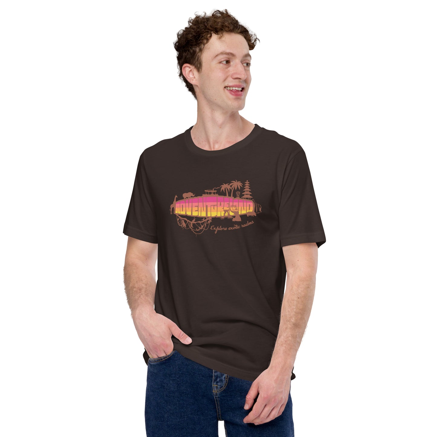 MK ADVENTURELAND jungle orange T-Shirt
