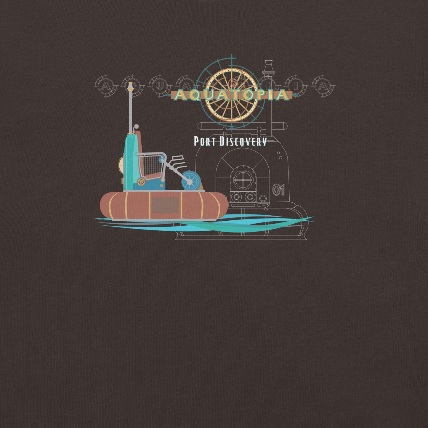 TDS PORT DISCOVERY aquatopia T-Shirt