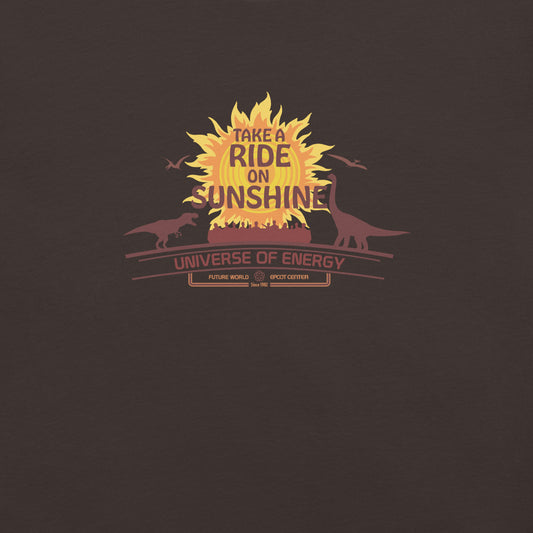 UNIVERSE OF ENERGY ride on sunshine T-Shirt
