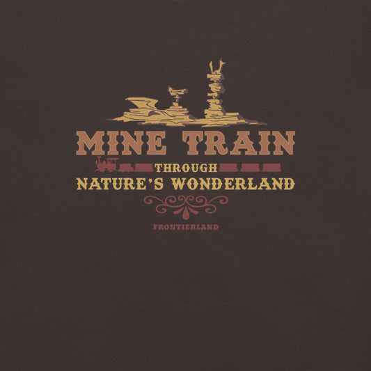 MINE TRAIN THROUGH NATURE'S WONDERLAND title T-Shirt