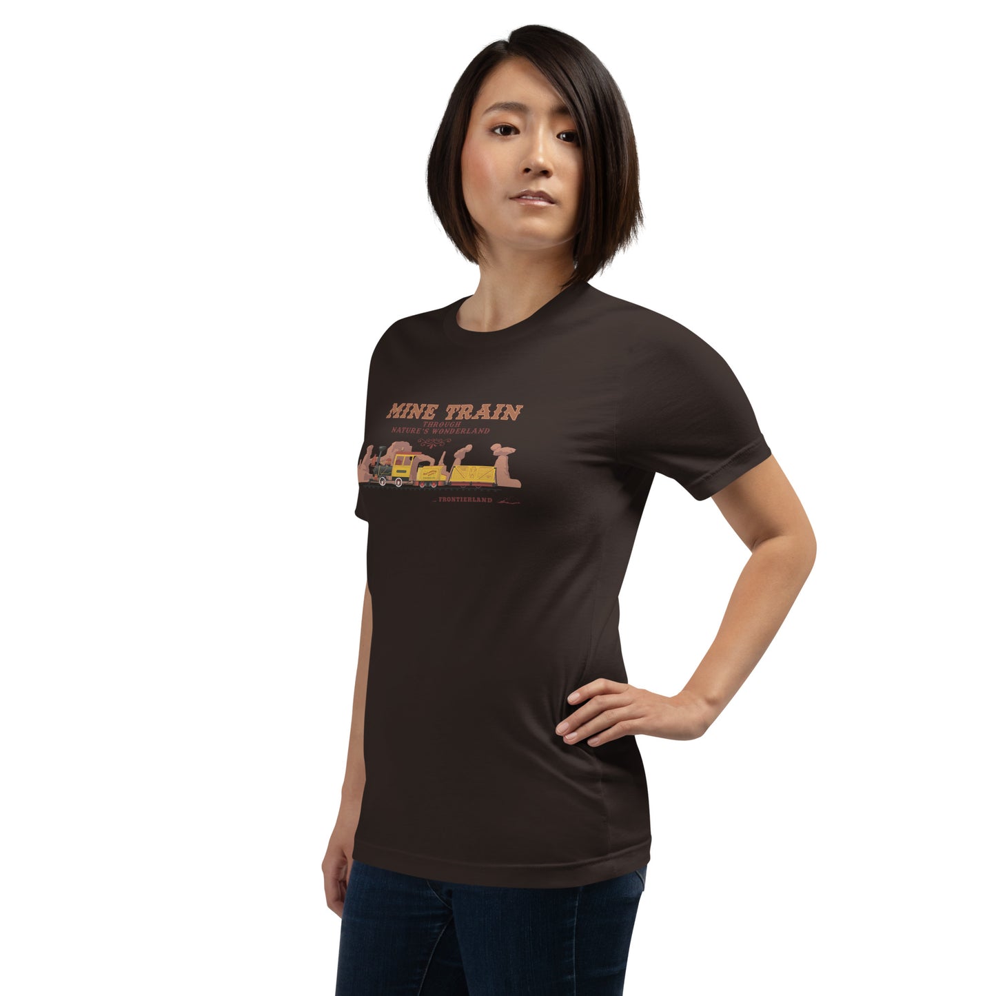 MINE TRAIN THROUGH NATURE'S WONDERLAND train T-Shirt
