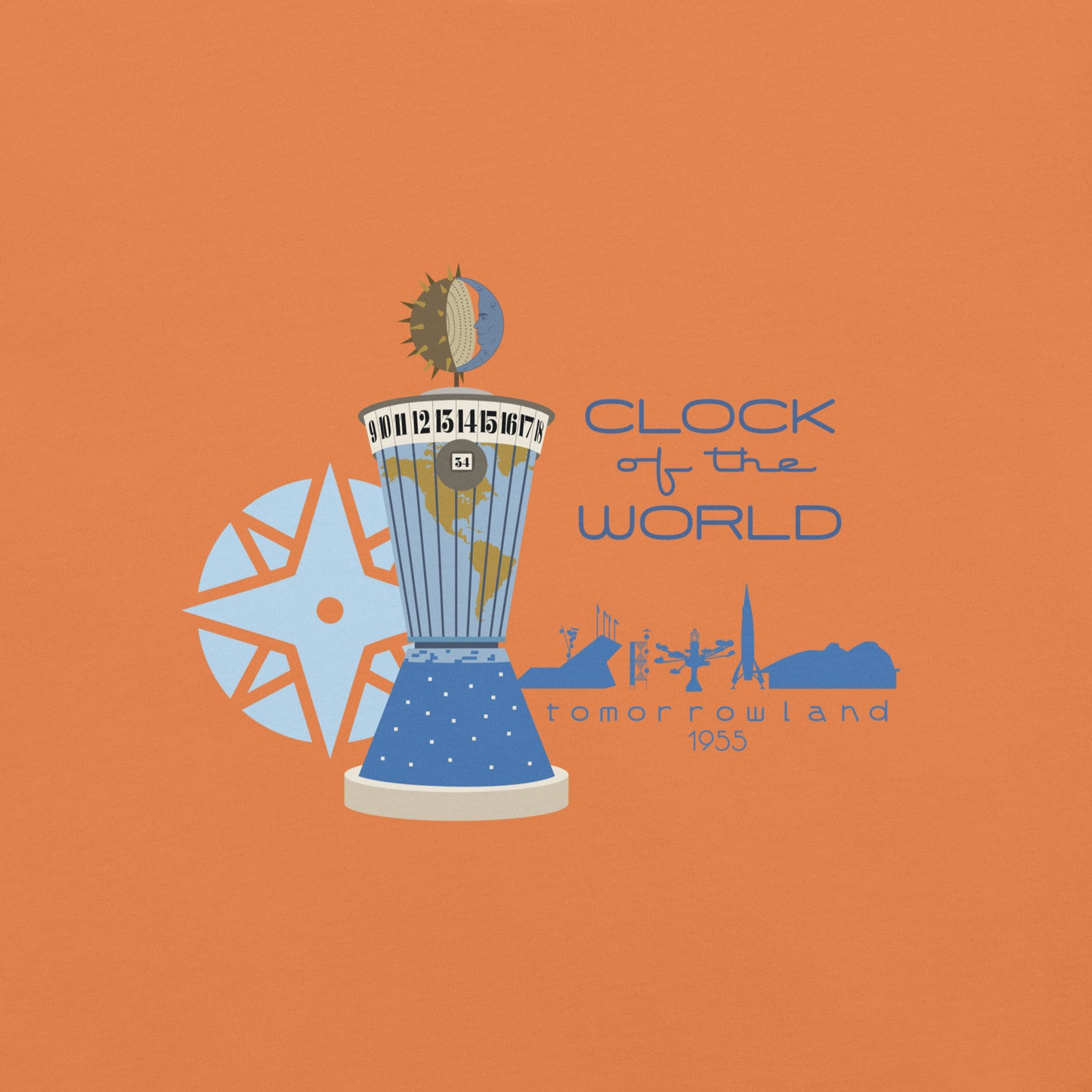 CLOCK OF THE WORLD tomorrowland T-Shirt