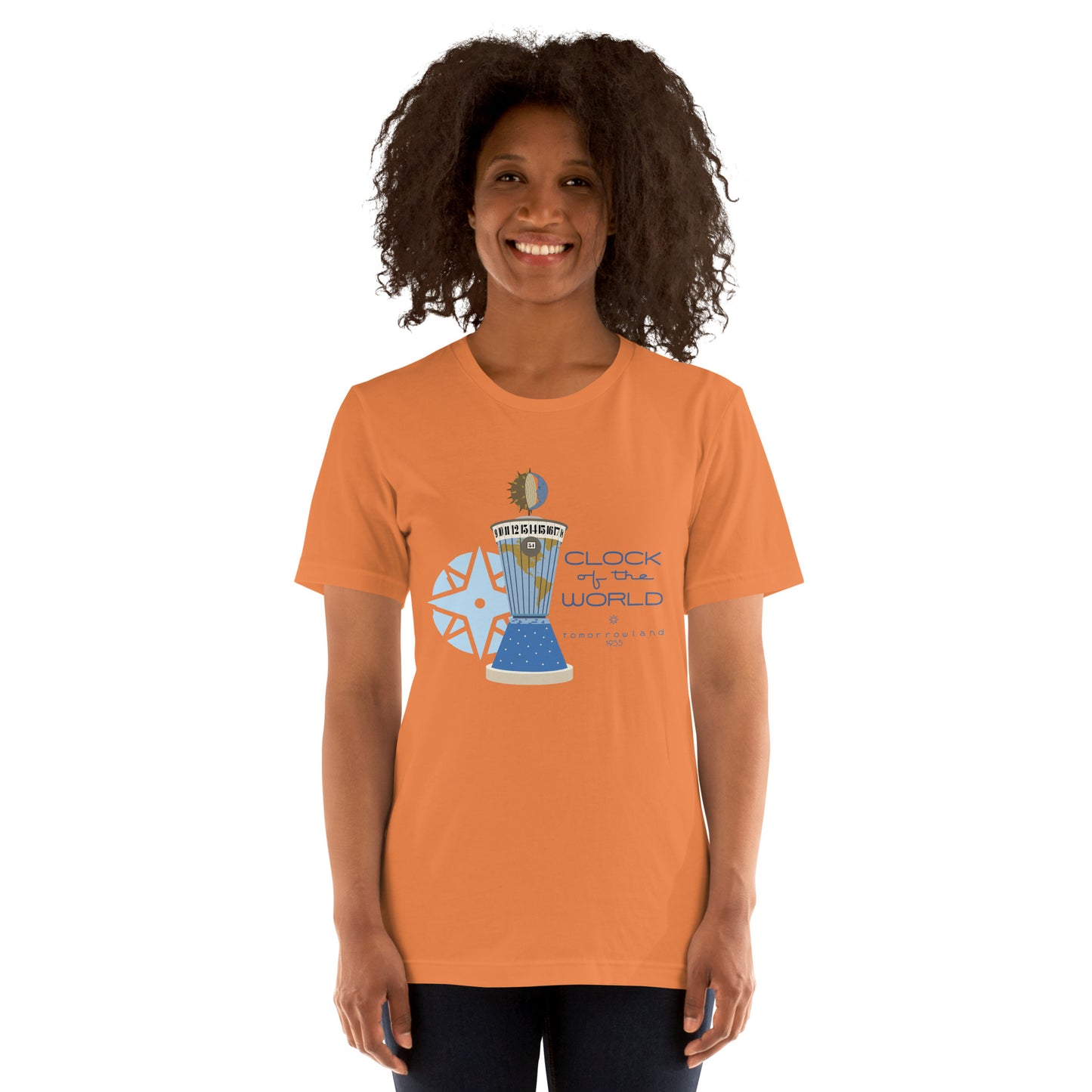 CLOCK OF THE WORLD tower T-Shirt