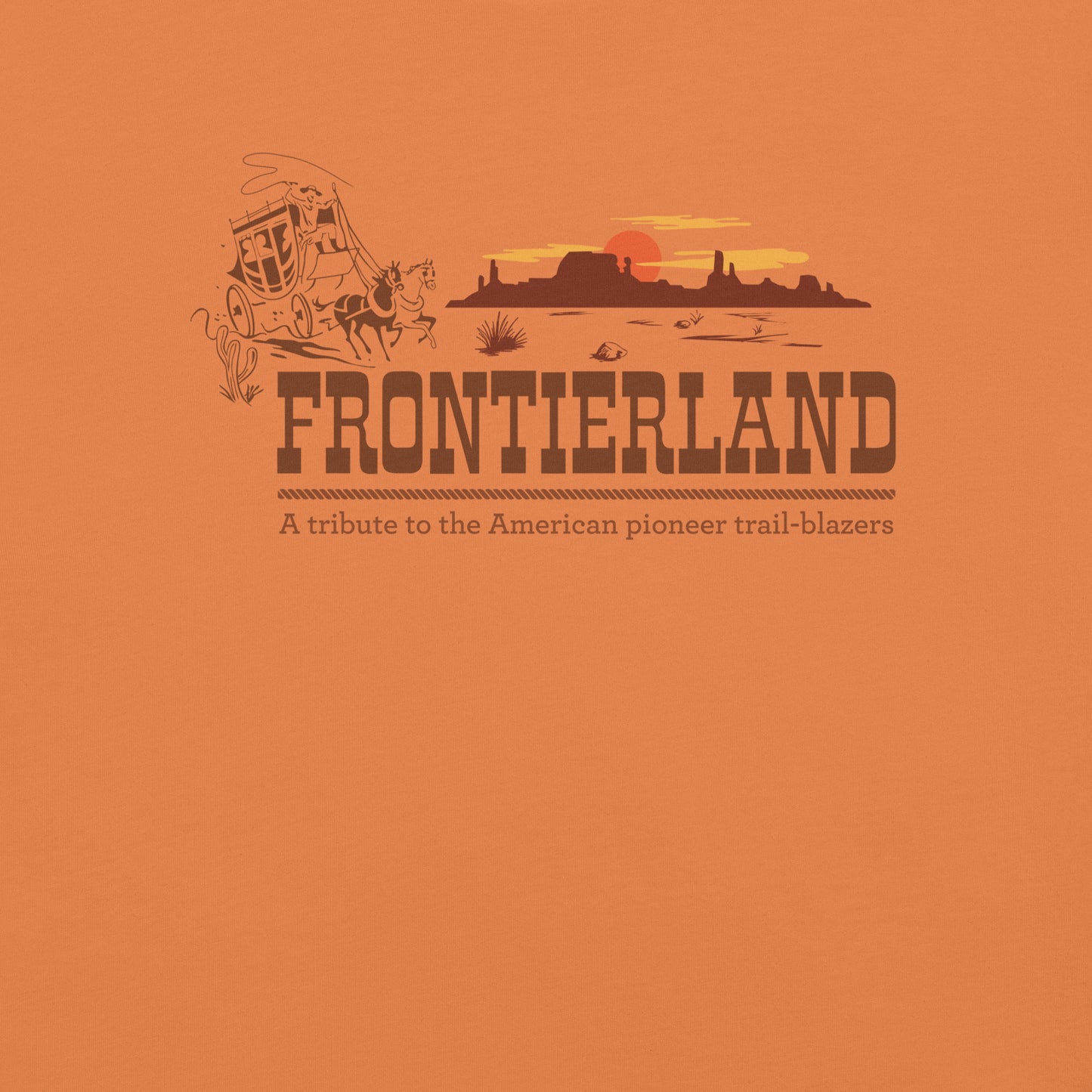 FRONTIERLAND stagecoach T-Shirt