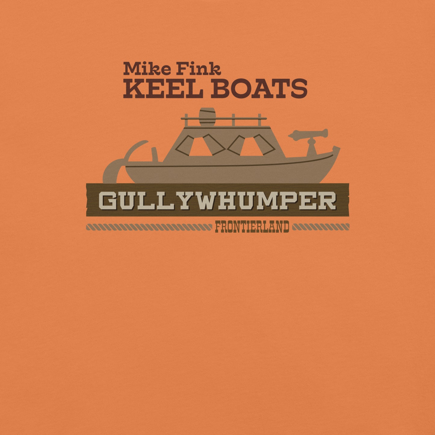 MIKE FINK KEEL BOATS gullywhumper T-Shirt