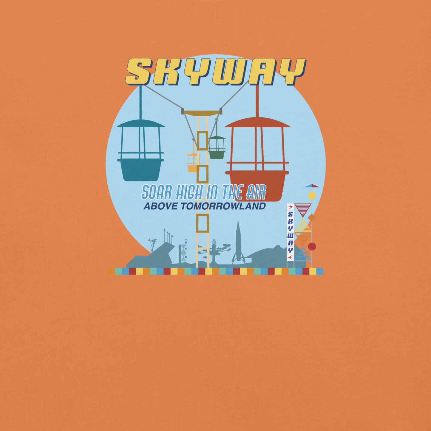 SKYWAY 1956 tower T-Shirt