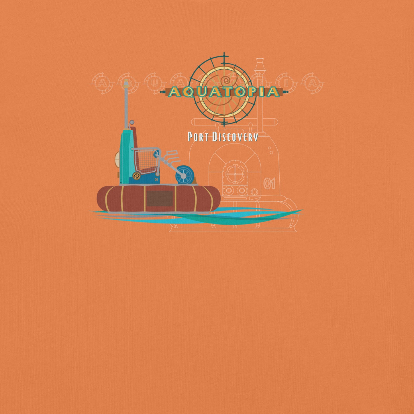 TDS PORT DISCOVERY aquatopia T-Shirt