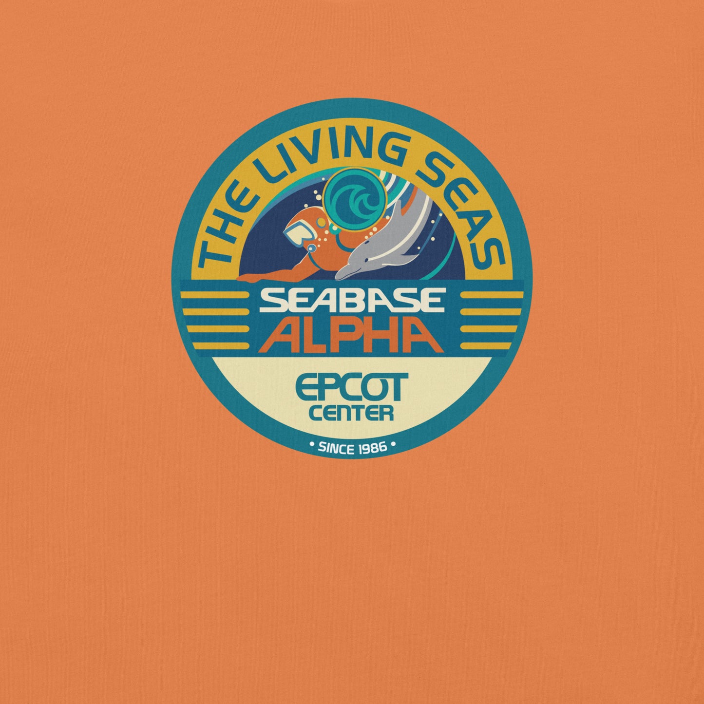 THE LIVING SEAS seabase alpha T-Shirt
