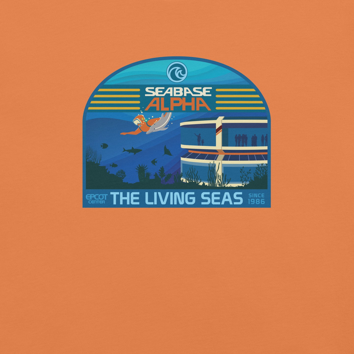 THE LIVING SEAS explore T-Shirt