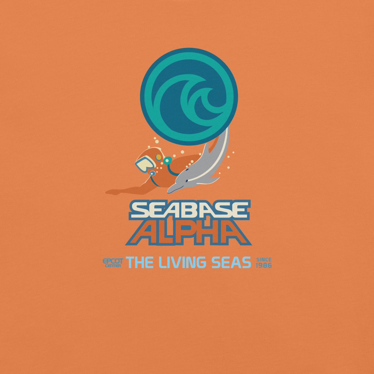 THE LIVING SEAS logo extract T_Shirt
