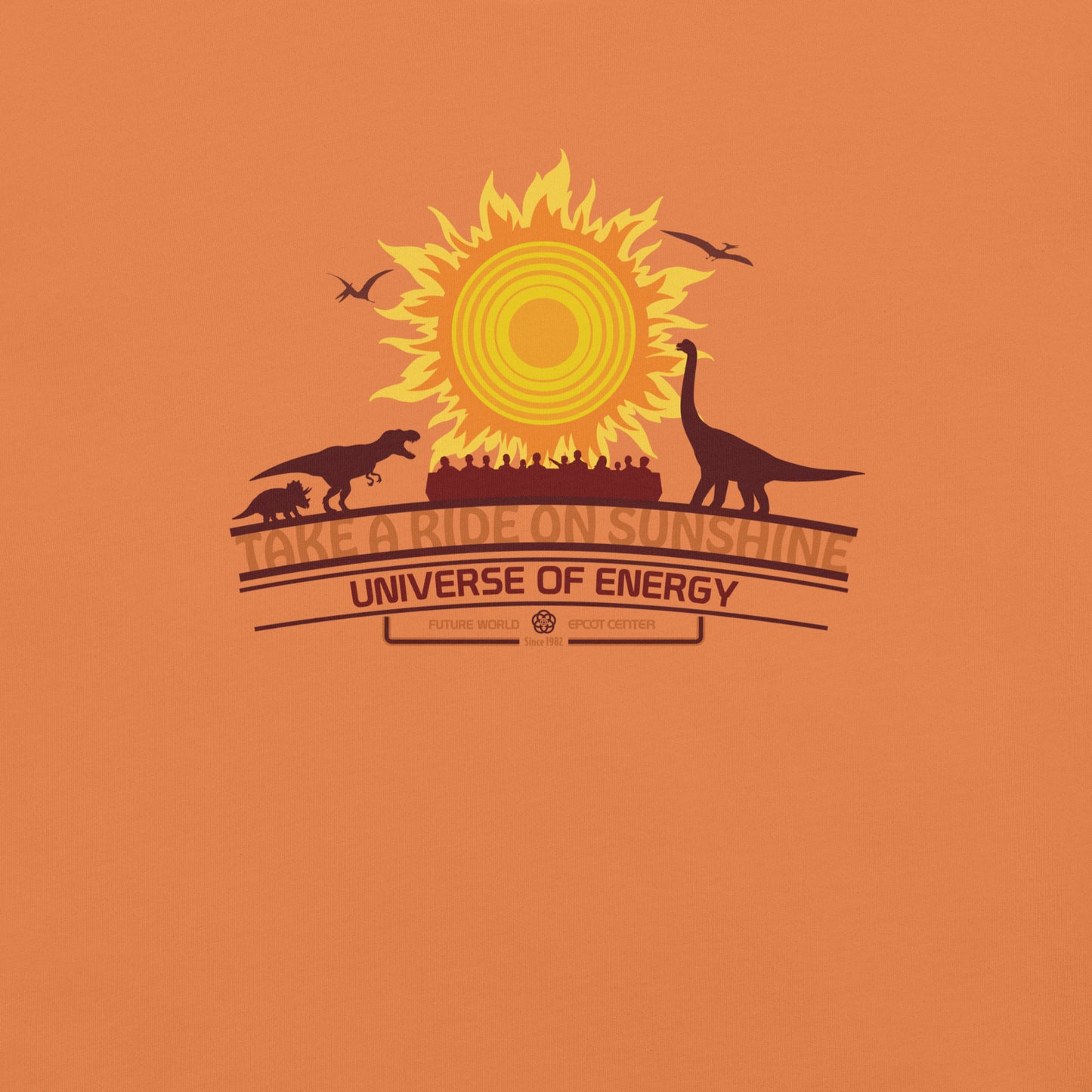 UNIVERSE OF ENERGY sun T-Shirt