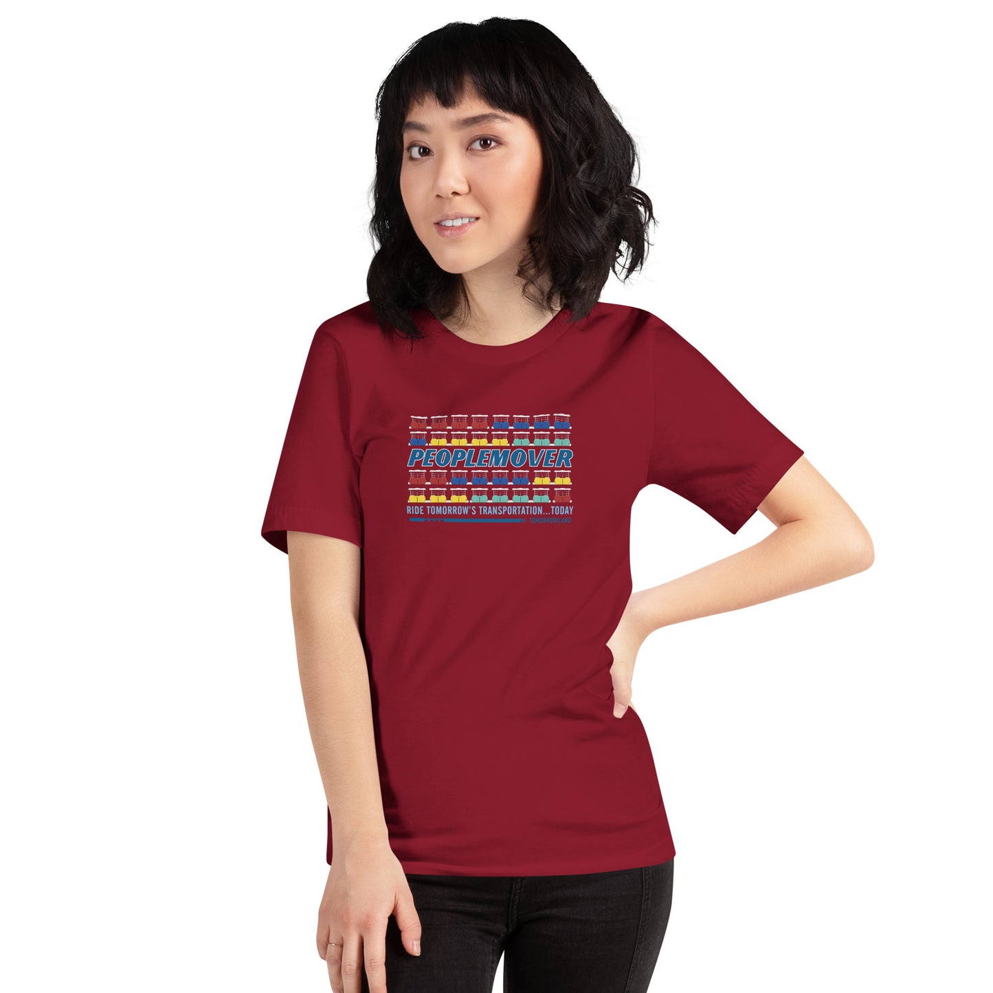PEOPLEMOVER vehicles stacked T-Shirt