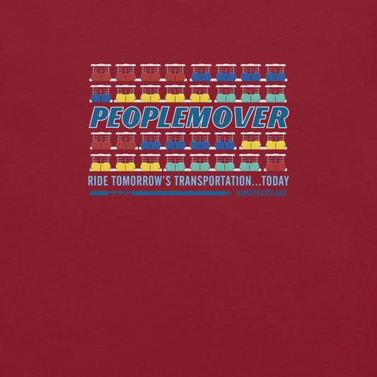 PEOPLEMOVER vehicles stacked T-Shirt