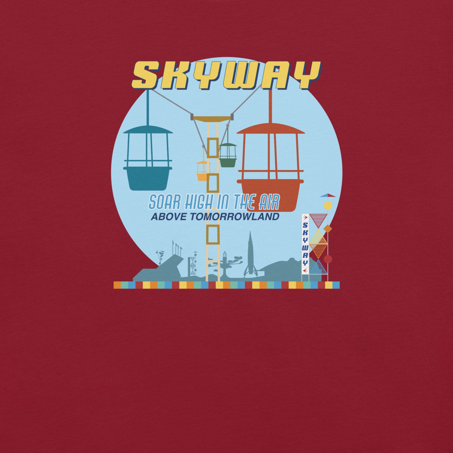 SKYWAY 1956 tower T-Shirt