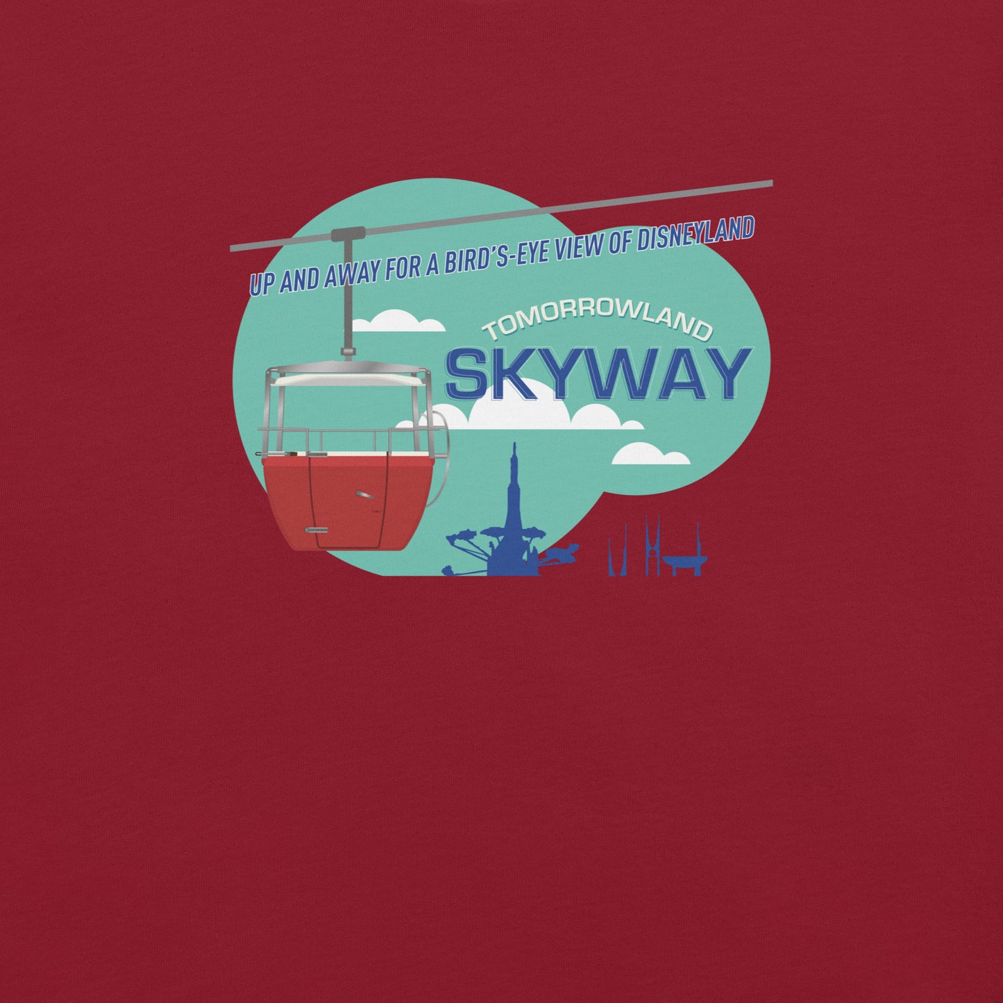 SKYWAY 1965 tomorrowland T-Shirt