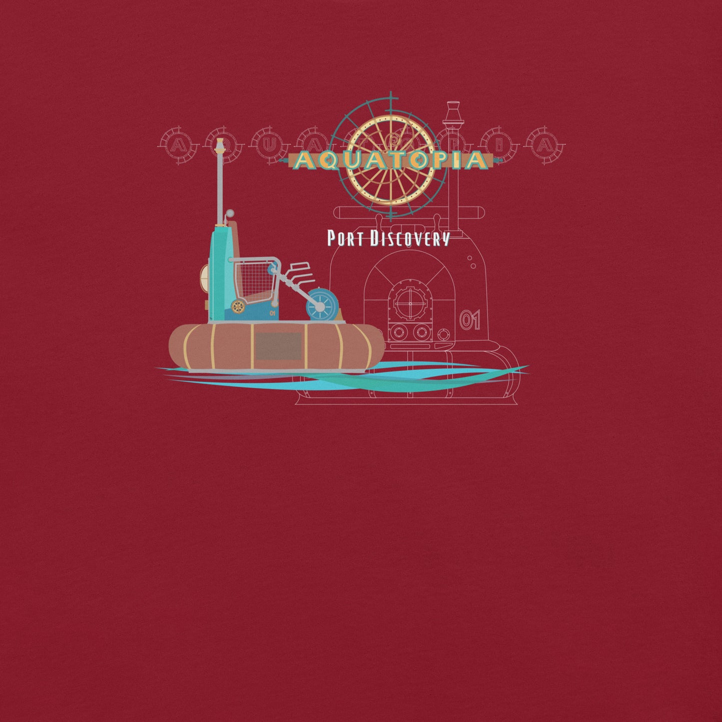 TDS PORT DISCOVERY aquatopia T-Shirt