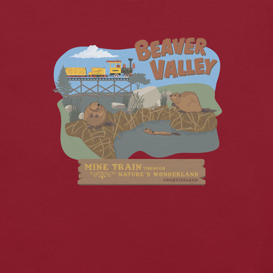 MINE TRAIN THROUGH NATURE'S WONDERLAND beaver valley T-Shirt