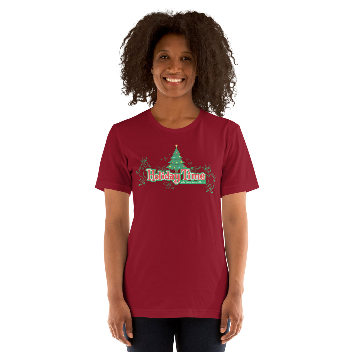 DL HOLIDAY TIME tree T-shirt