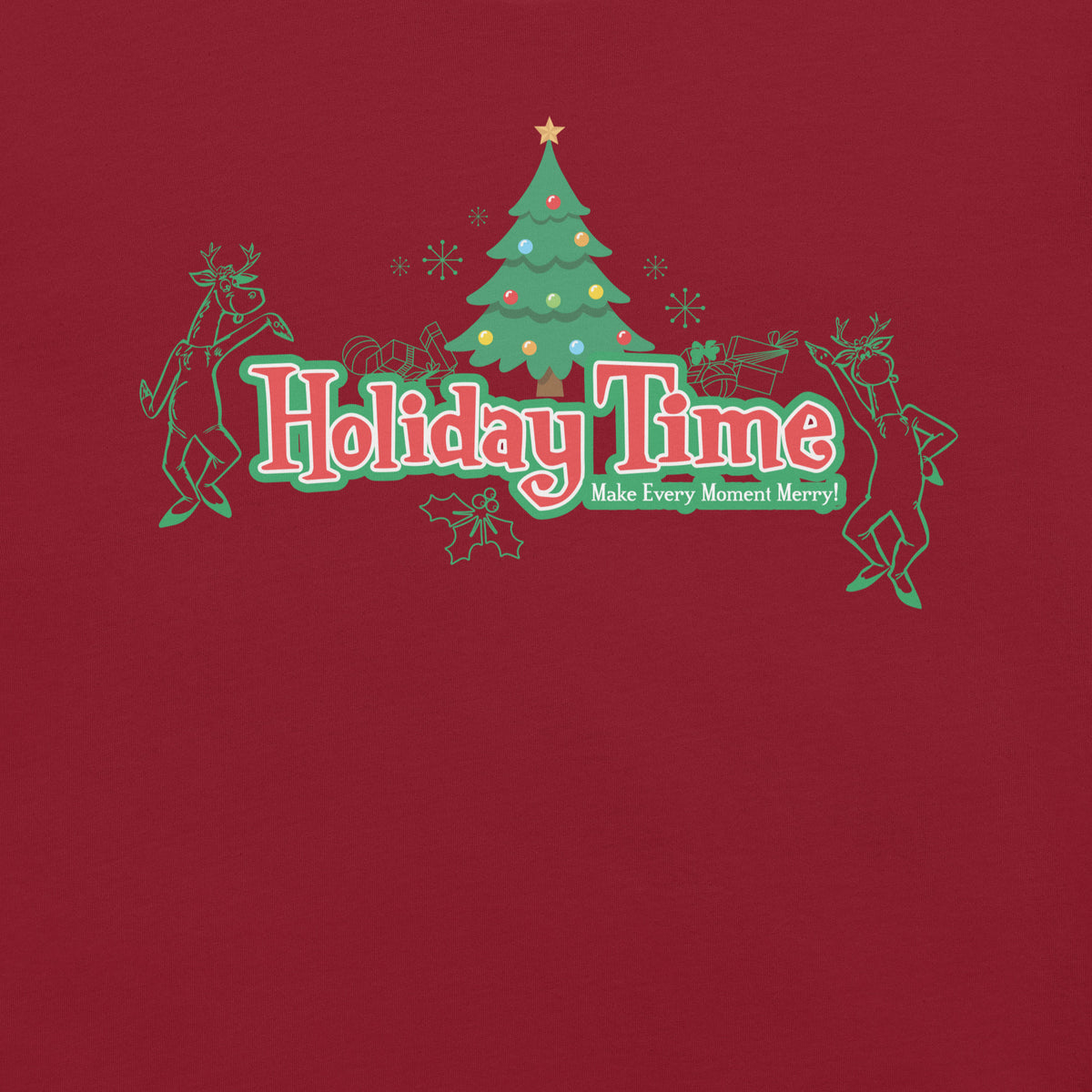 DL HOLIDAY TIME tree T-shirt