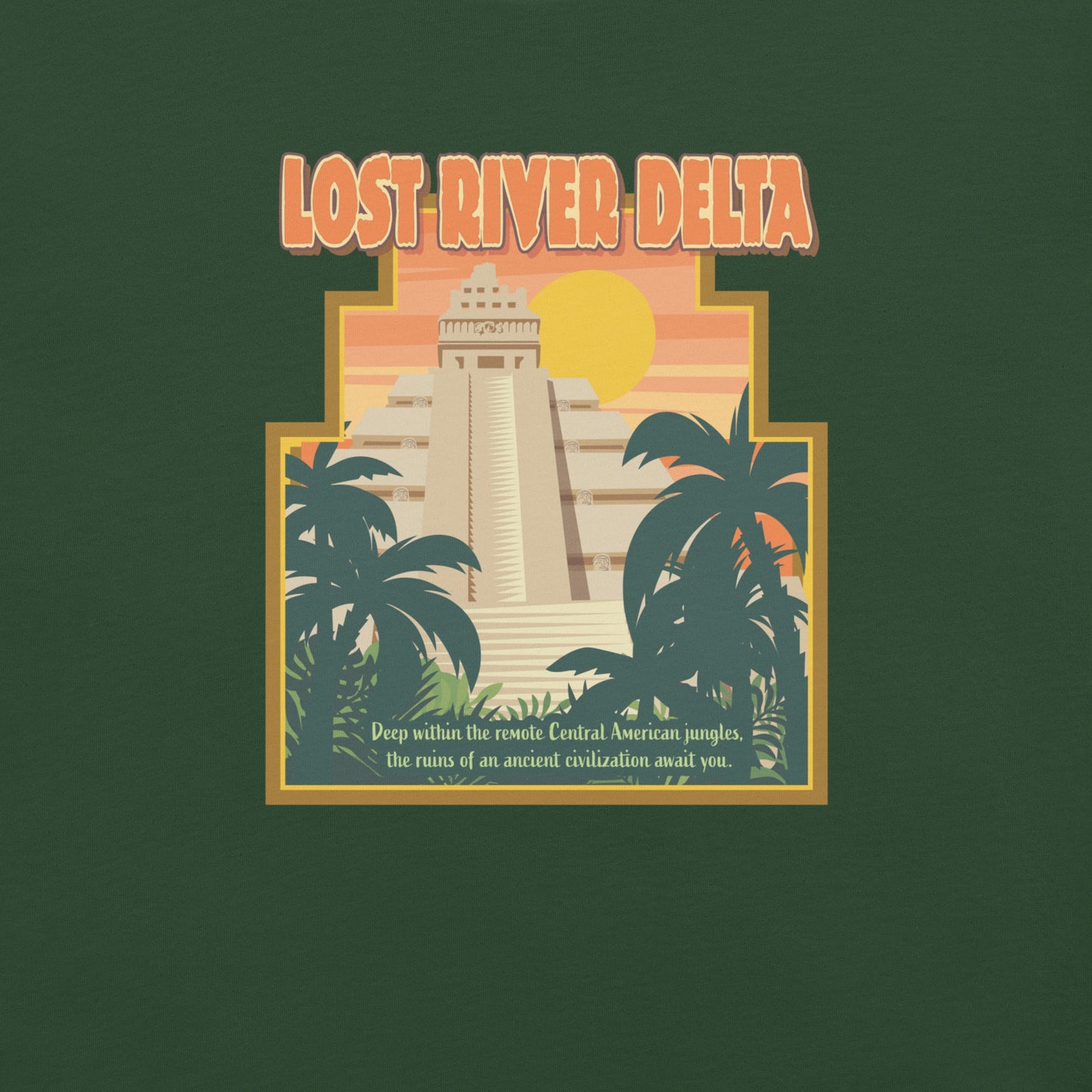 TDS LOST RIVER DELTA port title T-Shirt