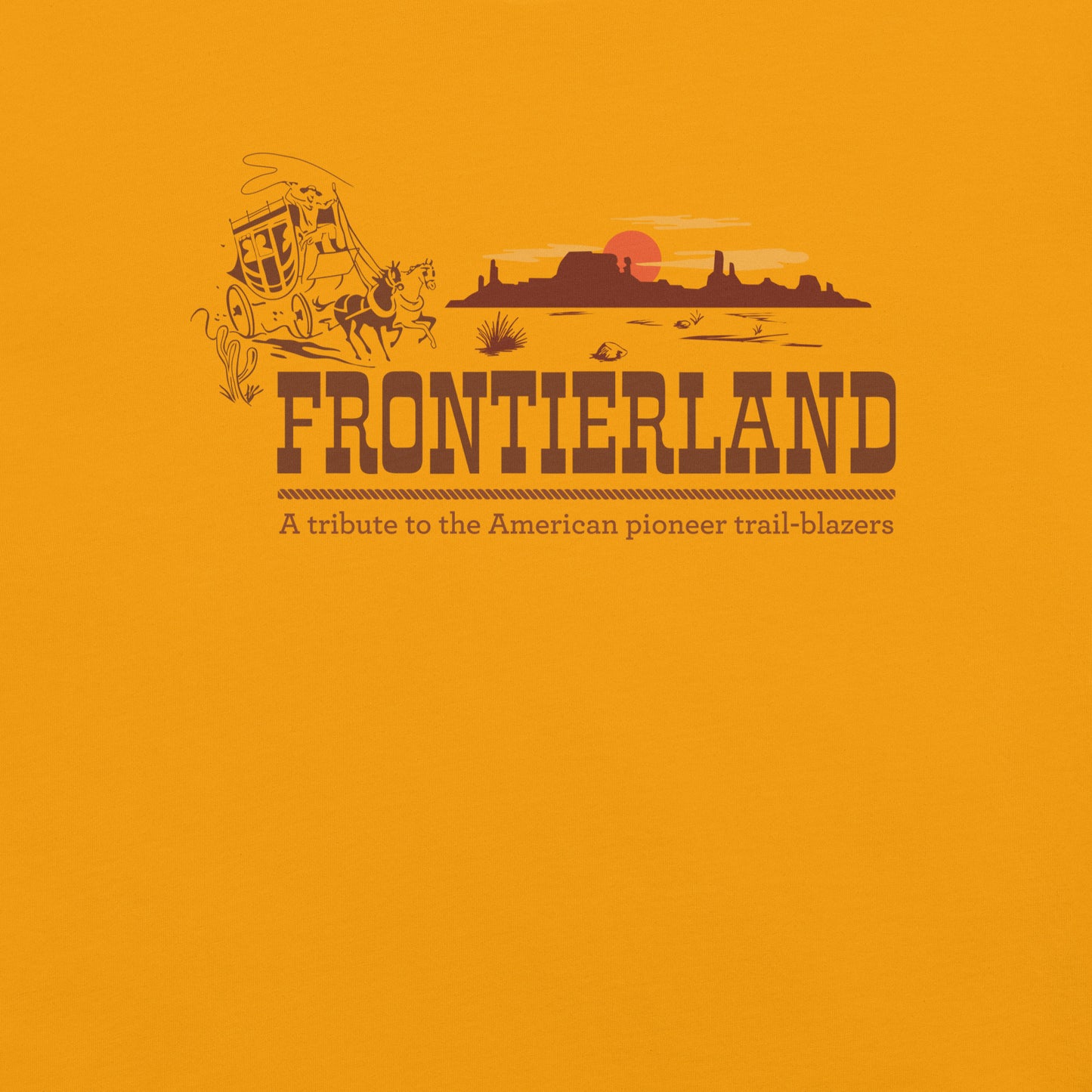 FRONTIERLAND stagecoach T-Shirt