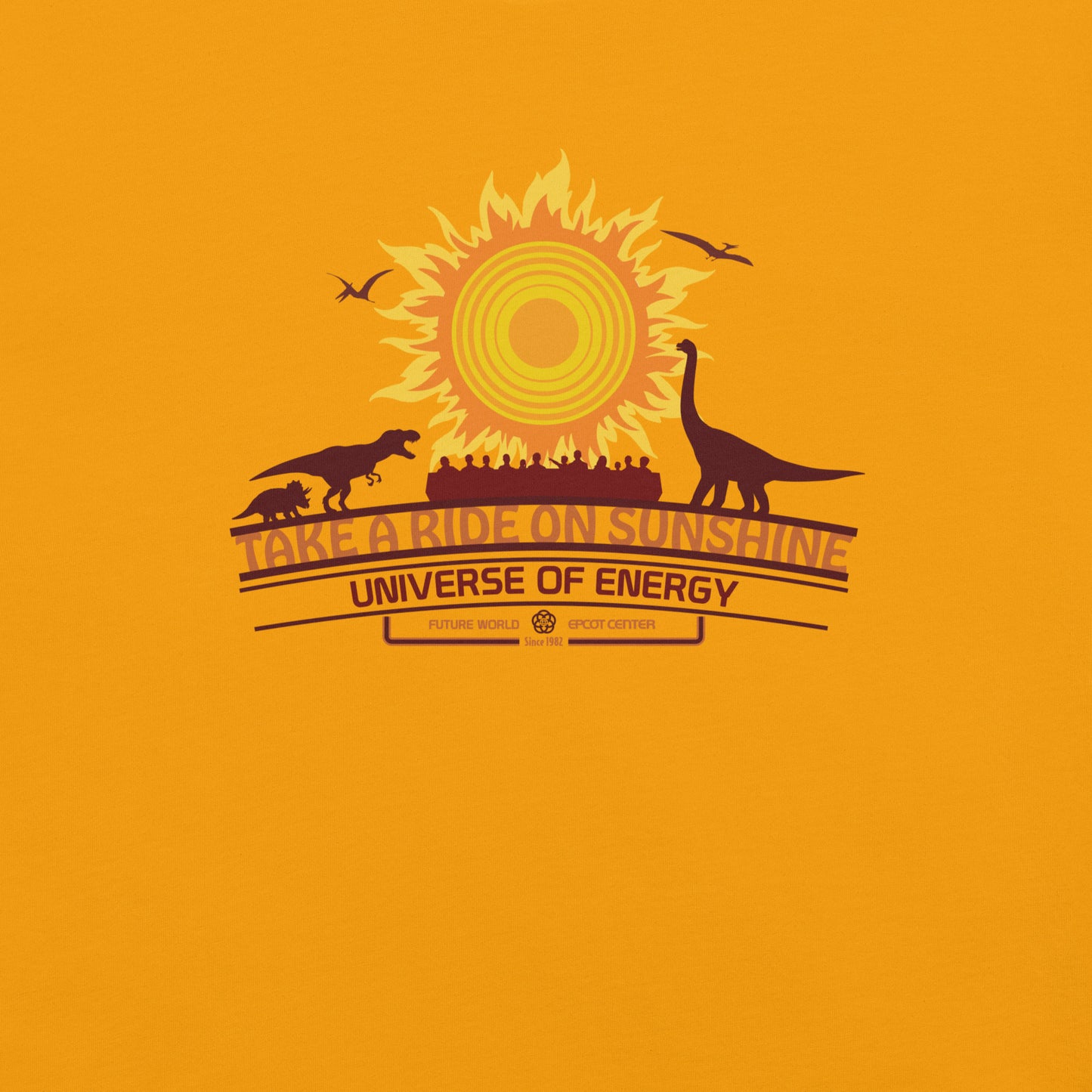 UNIVERSE OF ENERGY sun T-Shirt
