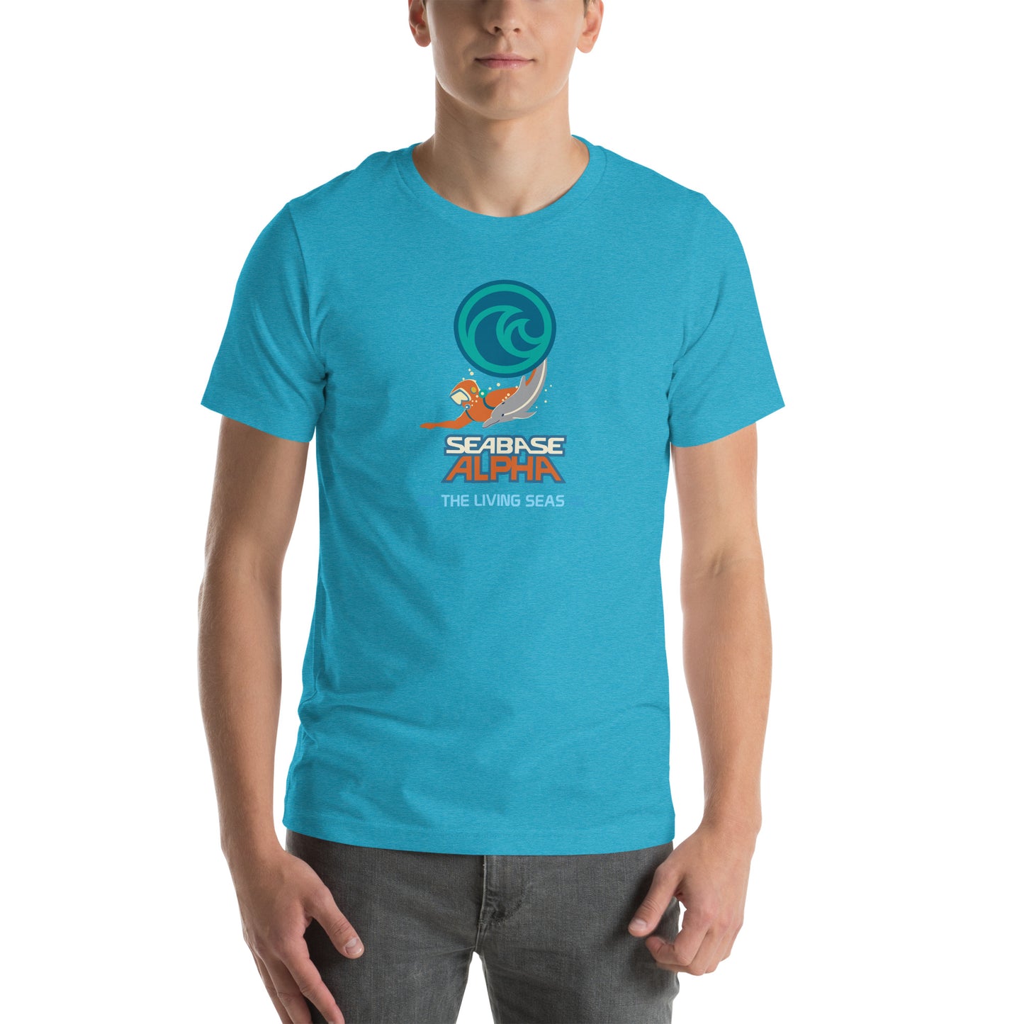 THE LIVING SEAS logo extract T_Shirt
