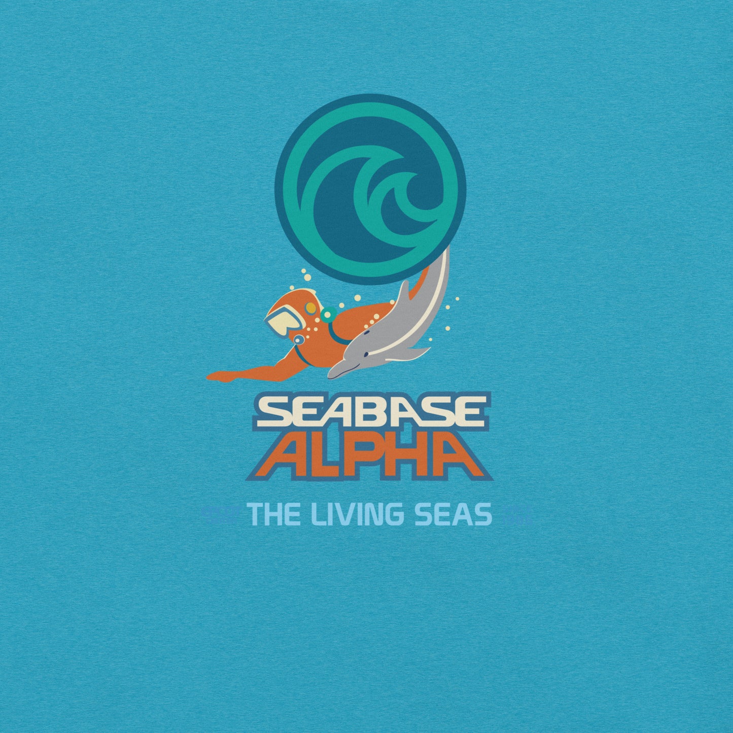 THE LIVING SEAS logo extract T_Shirt