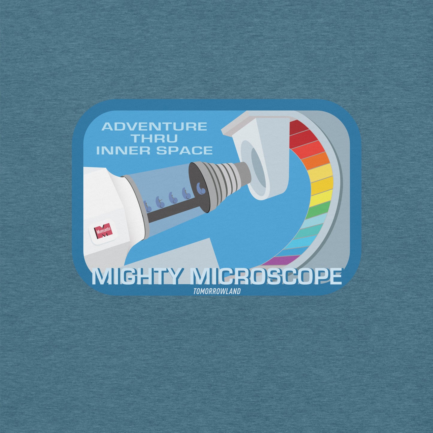 ADVENTURE THRU INNER SPACE mighty microscope T-Shirt