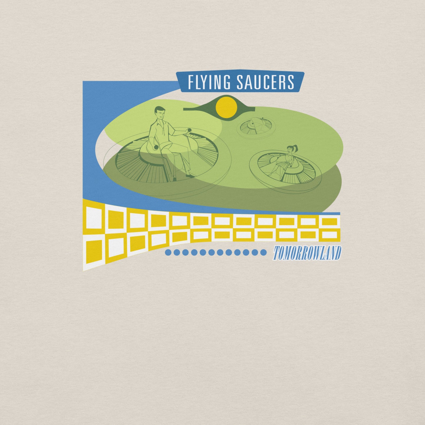 FLYING SAUCERS scene T-Shirt