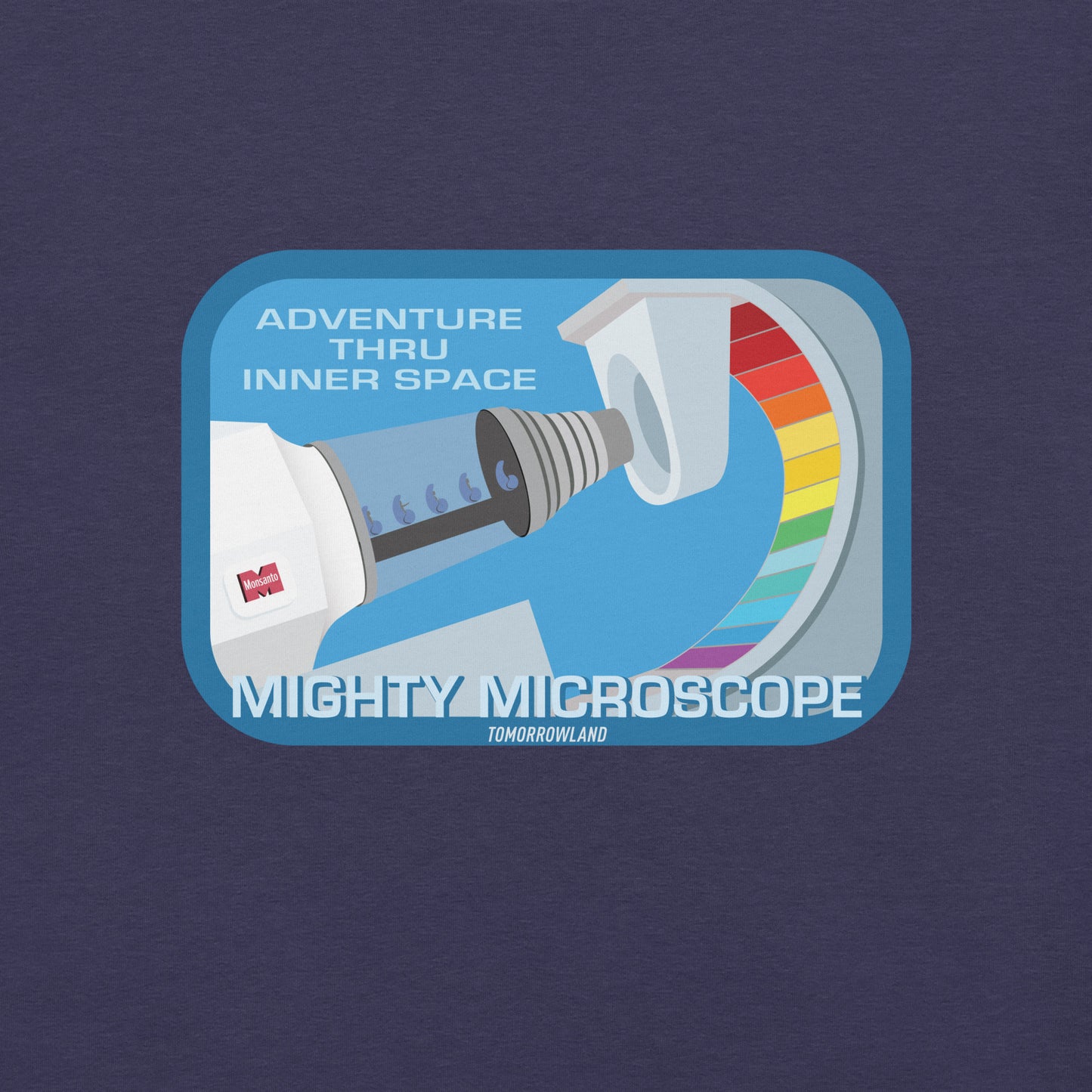 ADVENTURE THRU INNER SPACE mighty microscope T-Shirt