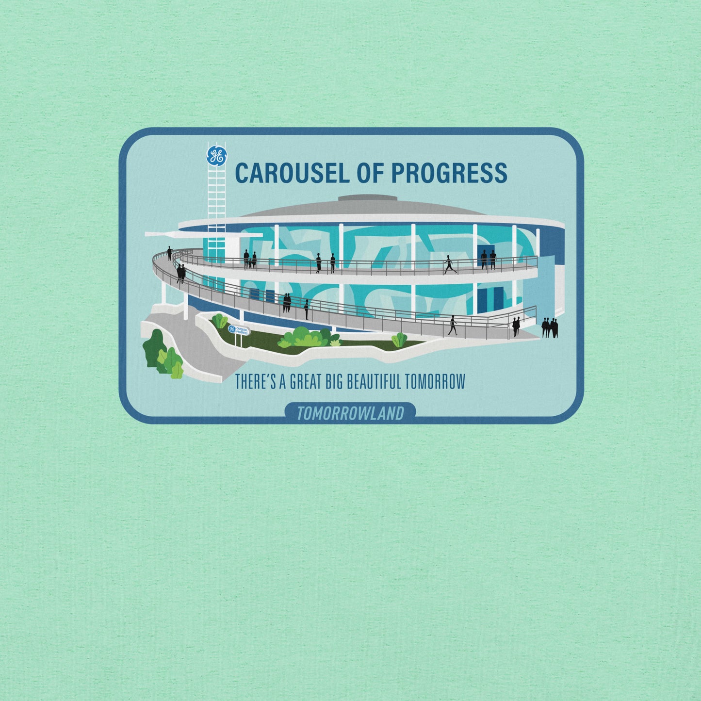 CAROUSEL OF PROGRESS building T-Shirt