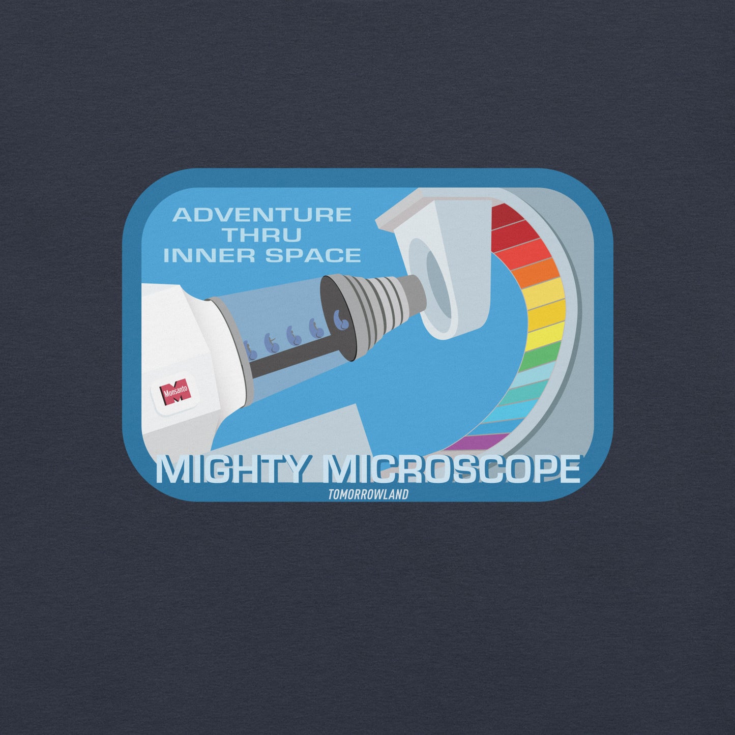 ADVENTURE THRU INNER SPACE mighty microscope T-Shirt