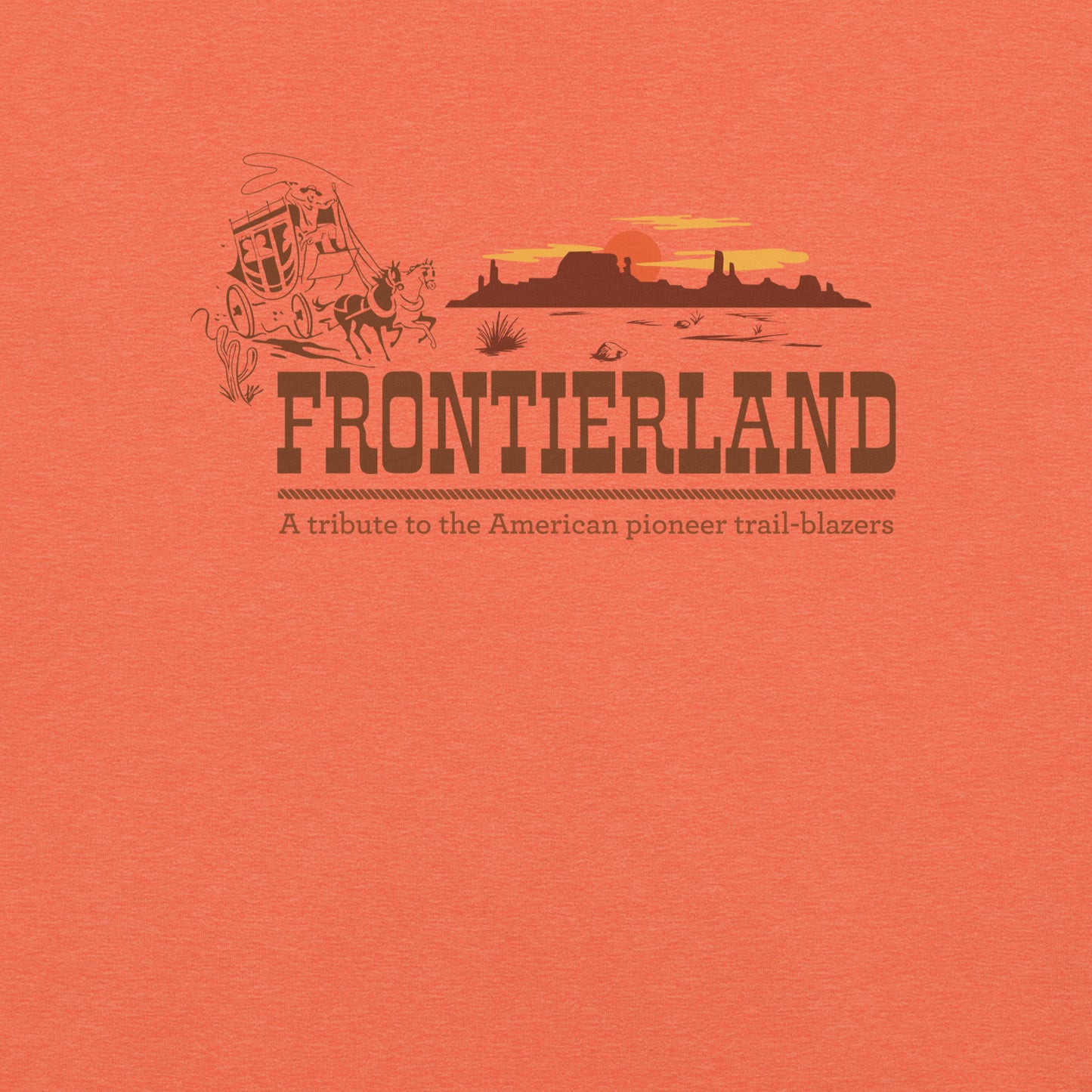 FRONTIERLAND stagecoach T-Shirt