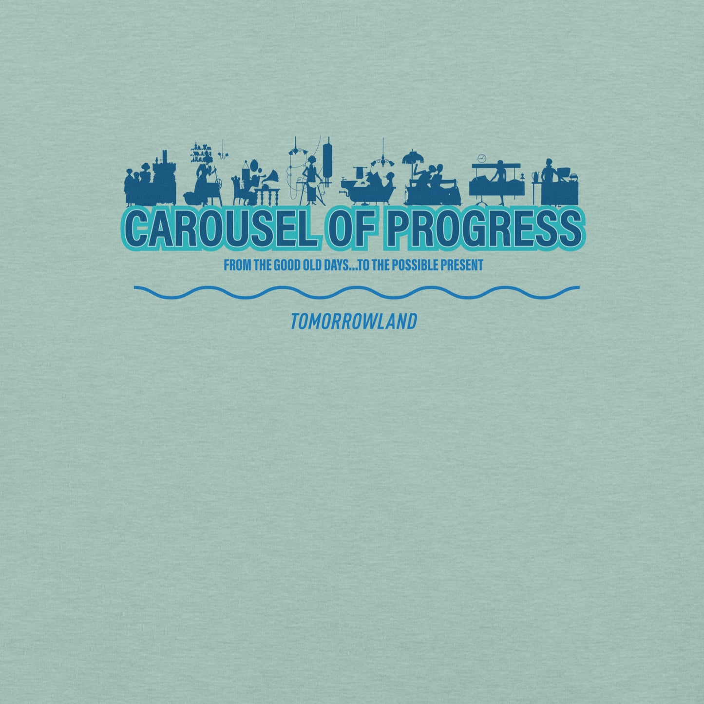 CAROUSEL OF PROGRESS silhouettes T-Shirt