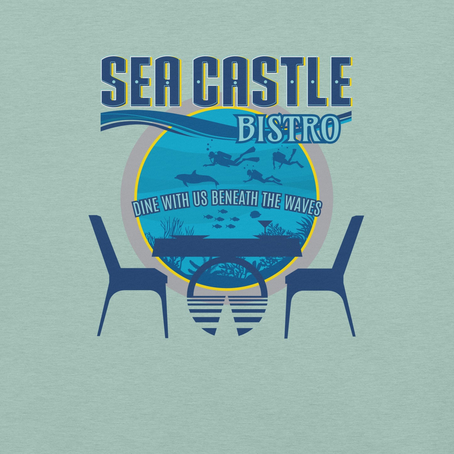 HORIZONS sea castle bistro T-Shirt