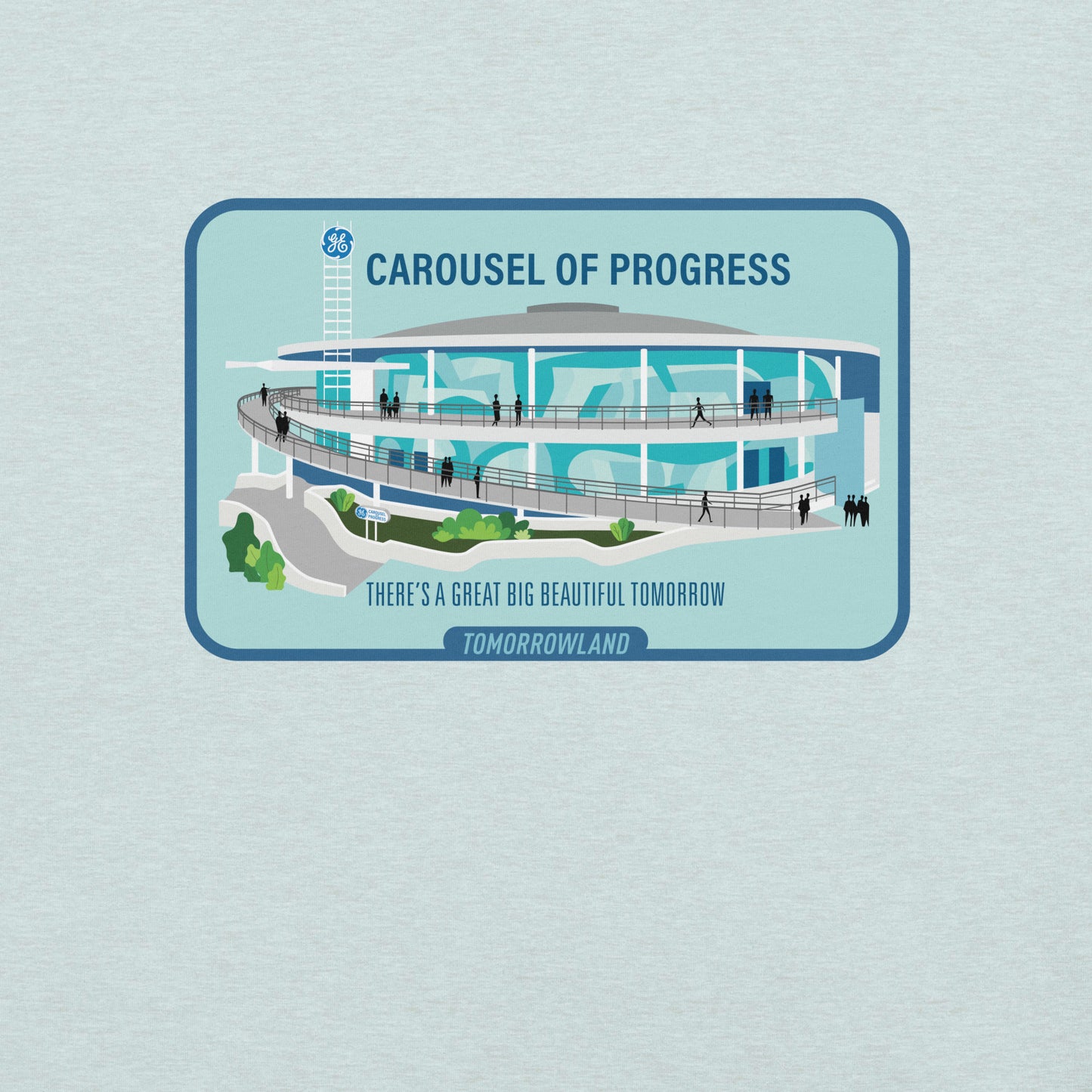 CAROUSEL OF PROGRESS building T-Shirt