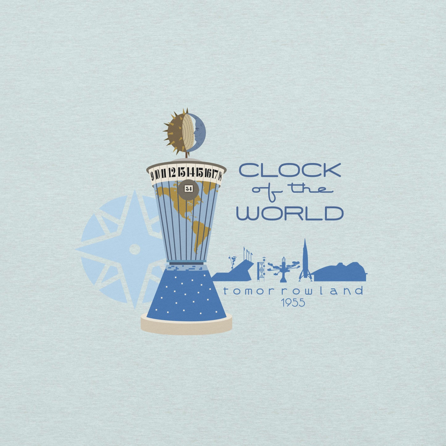 CLOCK OF THE WORLD tomorrowland T-Shirt