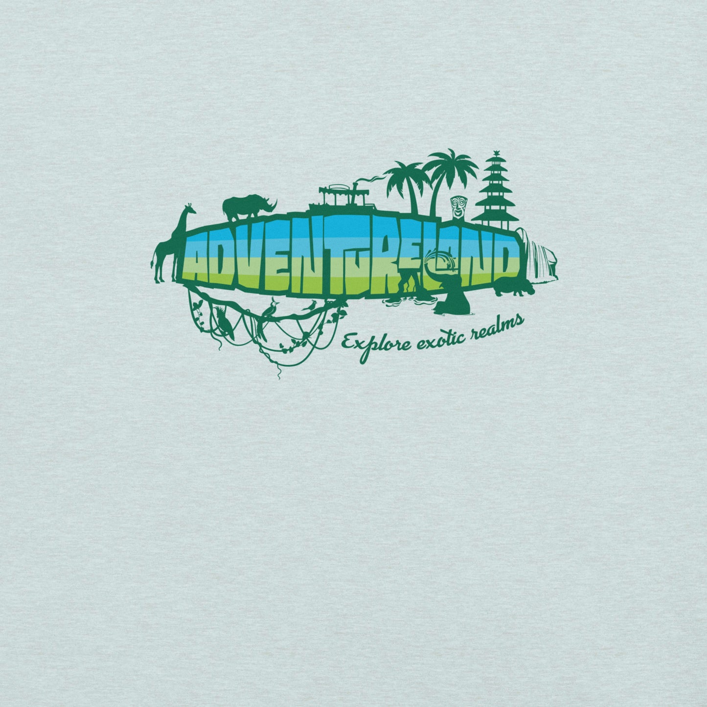 MK ADVENTURELAND jungle green T-Shirt
