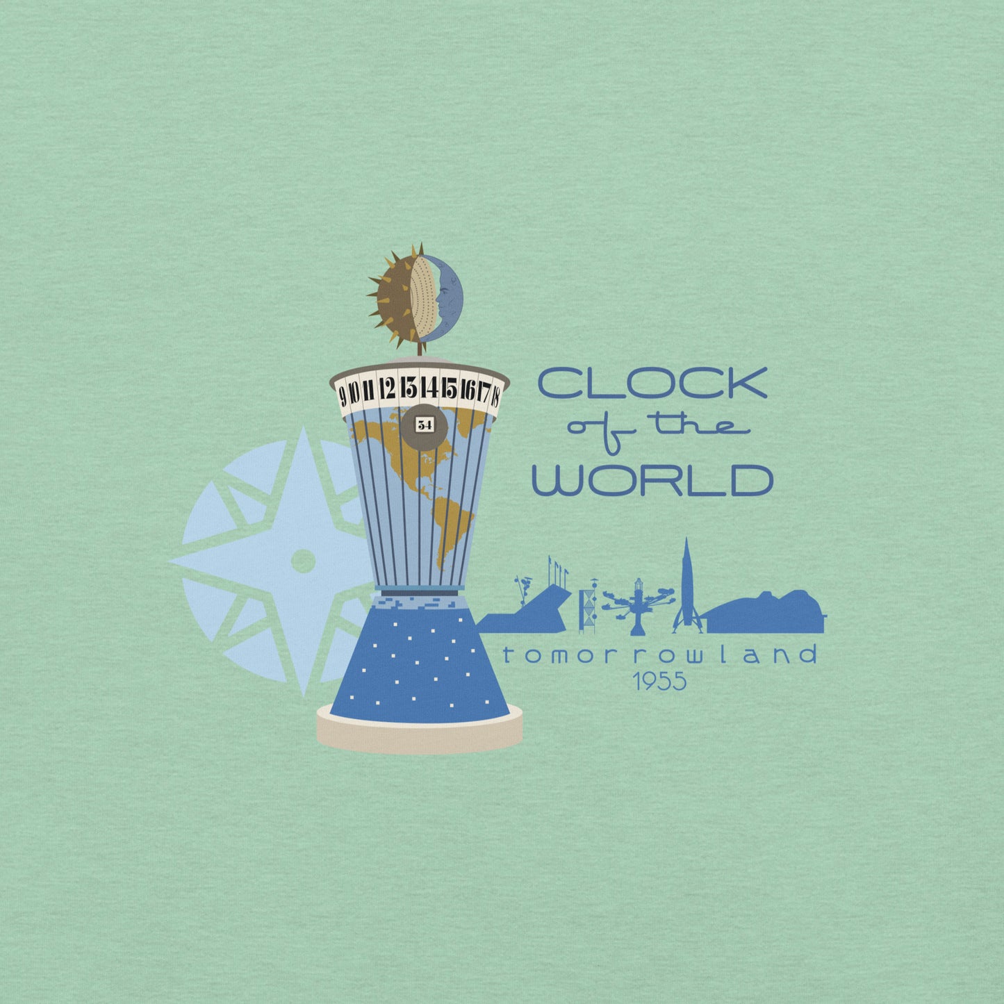 CLOCK OF THE WORLD tomorrowland T-Shirt