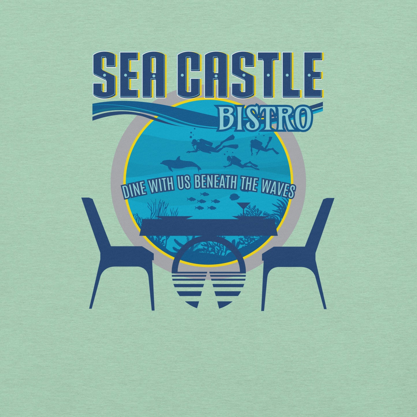 HORIZONS sea castle bistro T-Shirt