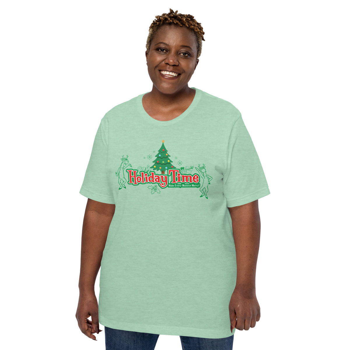 DL HOLIDAY TIME tree T-shirt