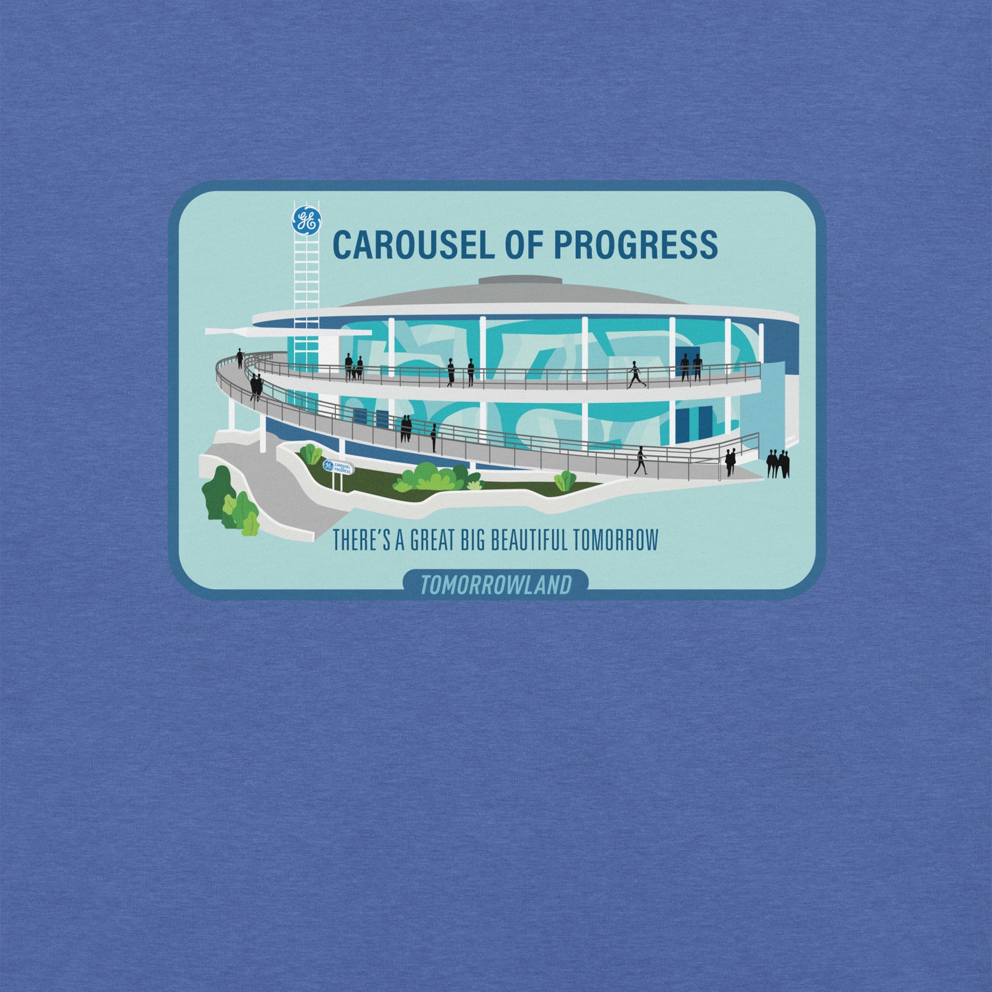 CAROUSEL OF PROGRESS building T-Shirt