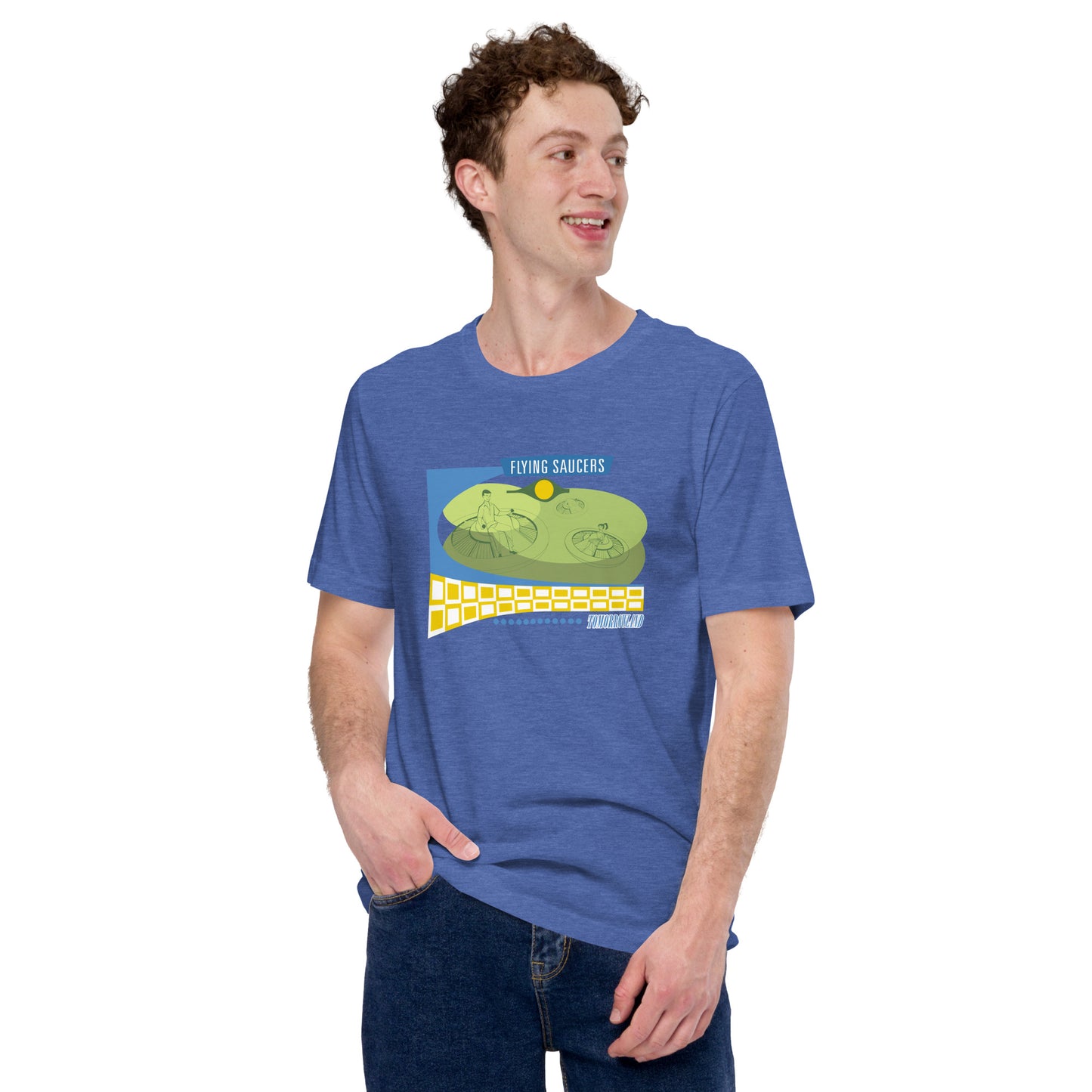 FLYING SAUCERS scene T-Shirt