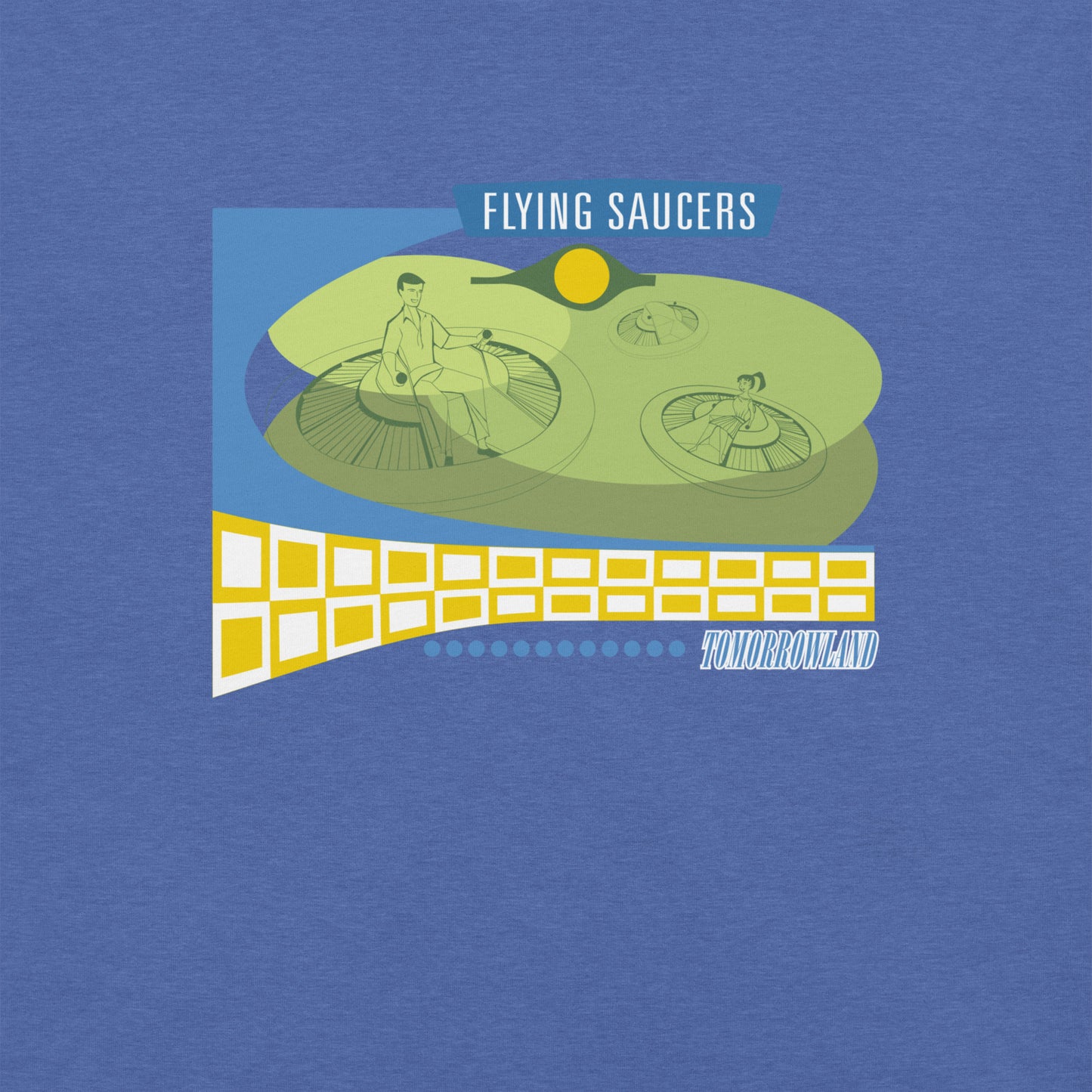 FLYING SAUCERS scene T-Shirt