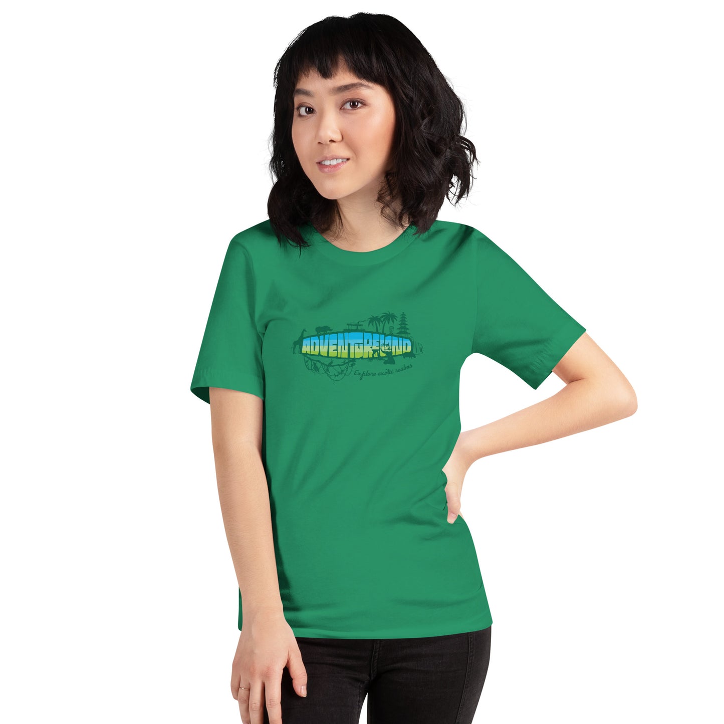 MK ADVENTURELAND jungle green T-Shirt