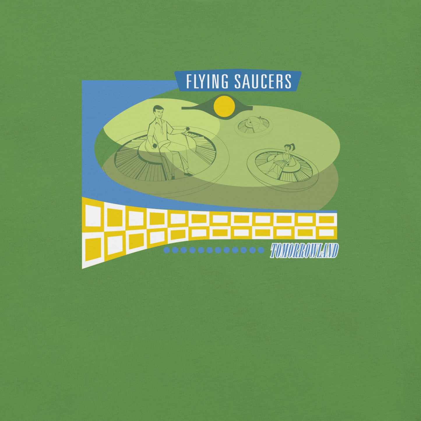 FLYING SAUCERS scene T-Shirt