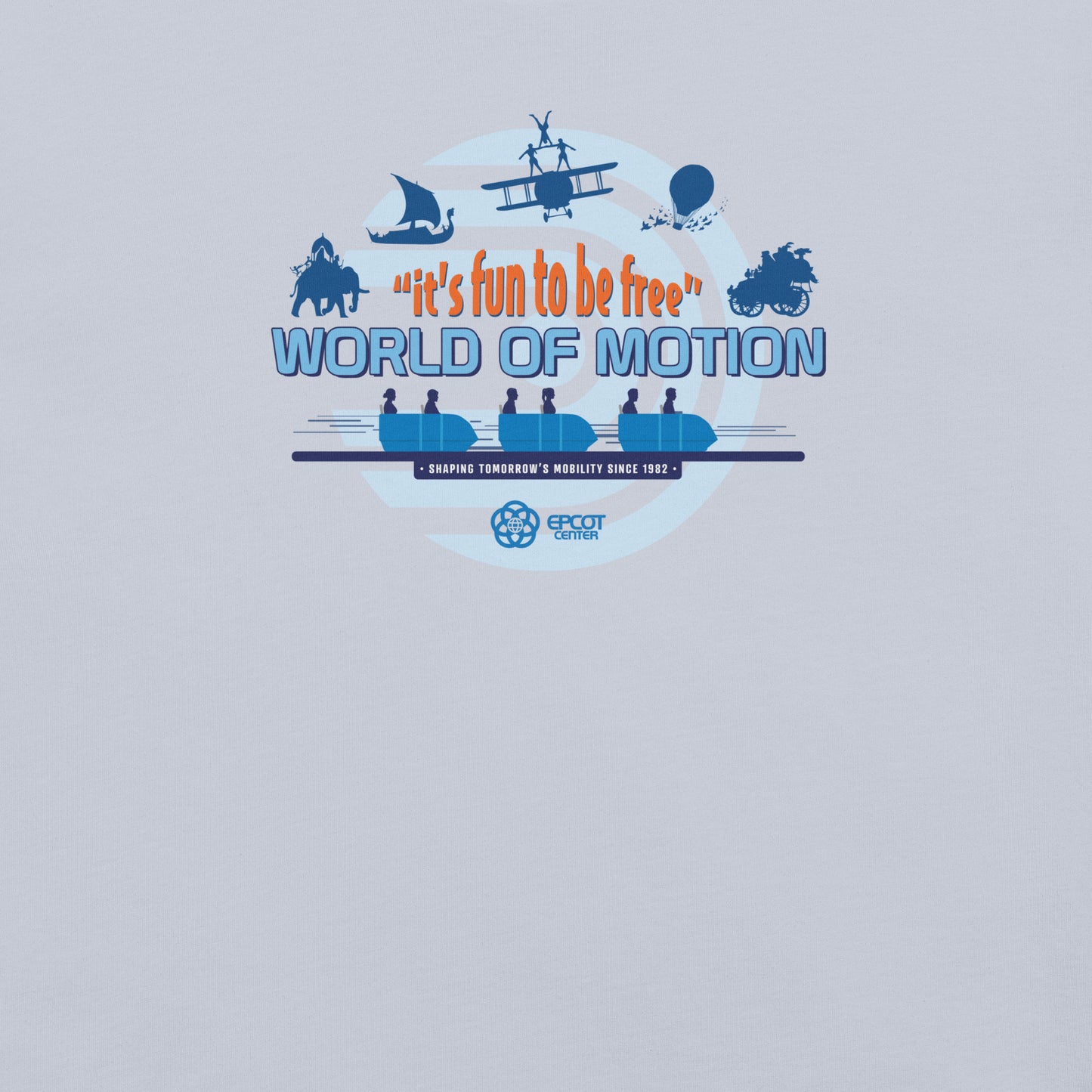 WORLD OF MOTION tomorrow's mobility T-Shirt