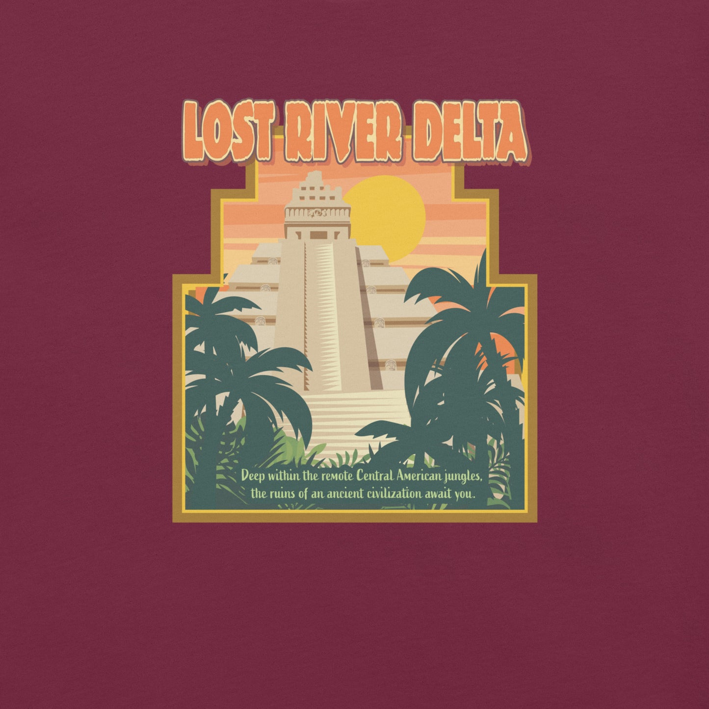 TDS LOST RIVER DELTA port title T-Shirt
